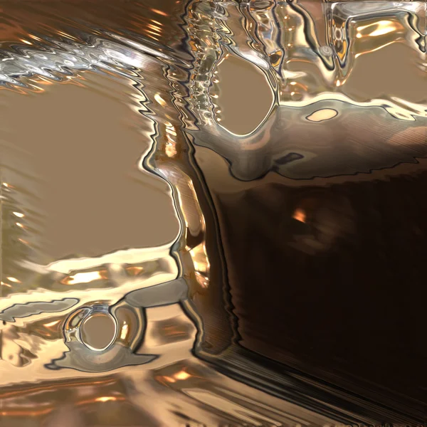 액체 금속 배경 — 스톡 사진