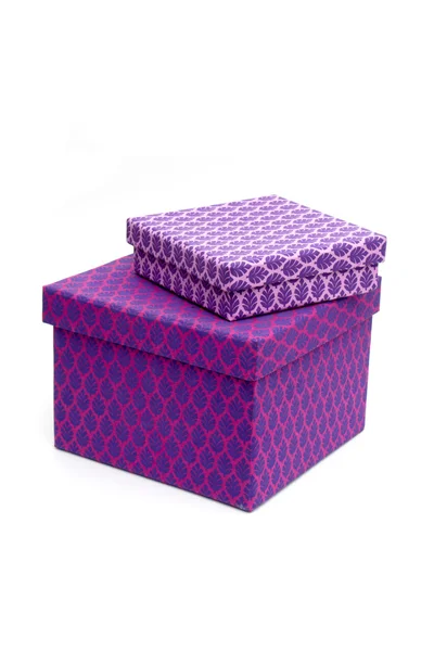 stock image Purple boxes