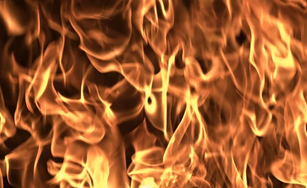 燃烧中的火焰 — 图库照片