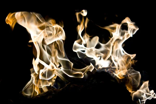 Vlammen van brand — Stockfoto