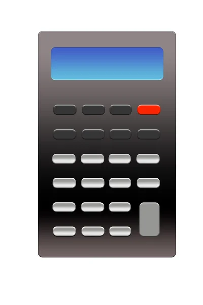 Kalkulator szablon ilustracja — Zdjęcie stockowe
