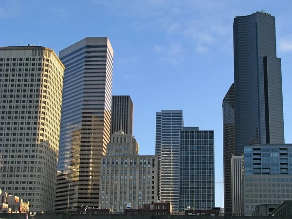 Edificios del centro de Seattle — Foto de Stock