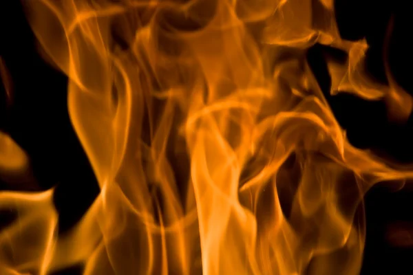 Tűz a lángok Stock Kép
