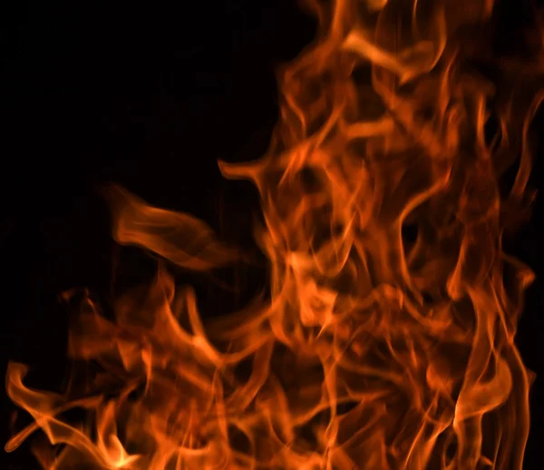 Vlammen vuur van de hel — Stockfoto
