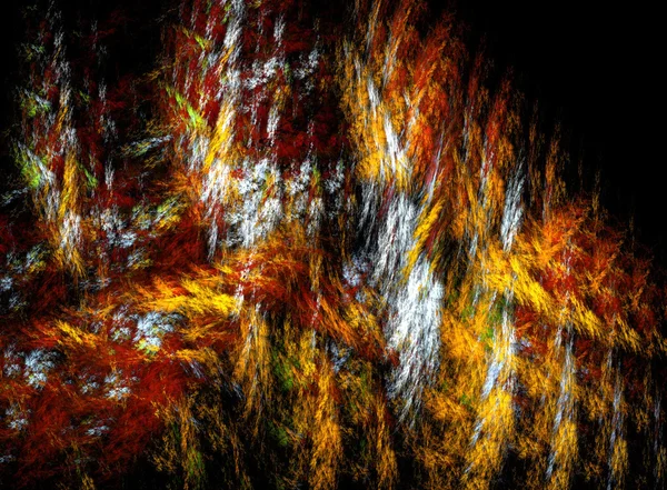 Herfst kleuren backgrond fractal Rechtenvrije Stockafbeeldingen