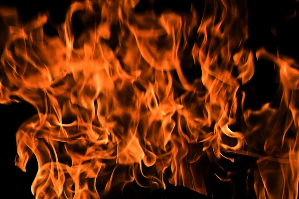 Fuego de las llamas del infierno — Foto de Stock