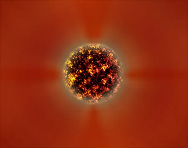 Meteor Warp Perspective — Stock Photo, Image