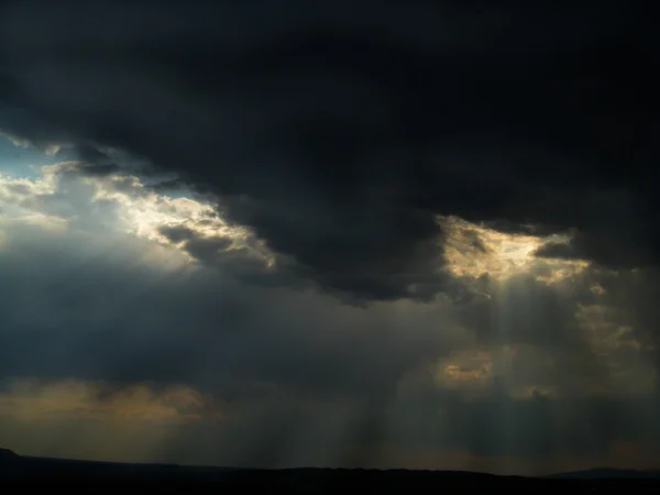 Storm op de horizon — Stockfoto