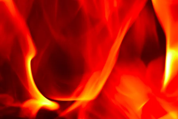 Fiamme fuoco dell'inferno — Foto Stock