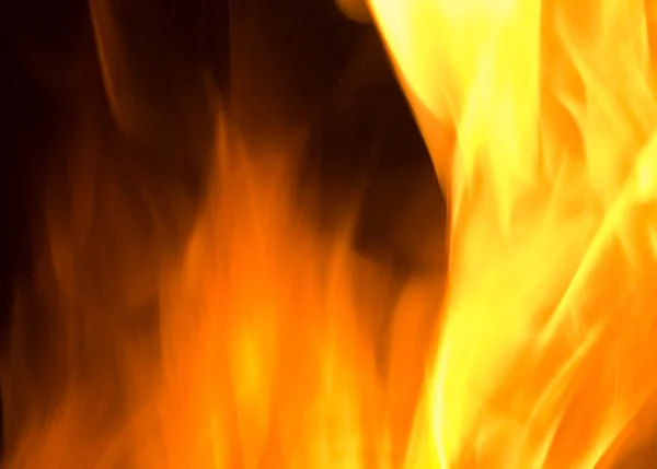Vlammen vuur van de hel Stockfoto