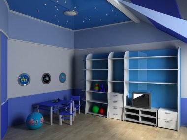 Children's room clipart