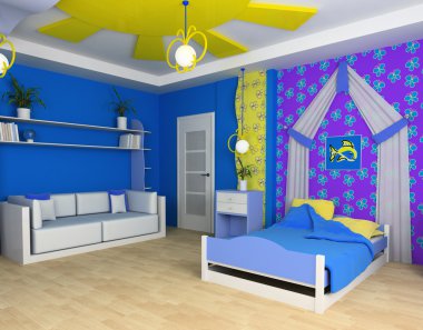 Children's room clipart