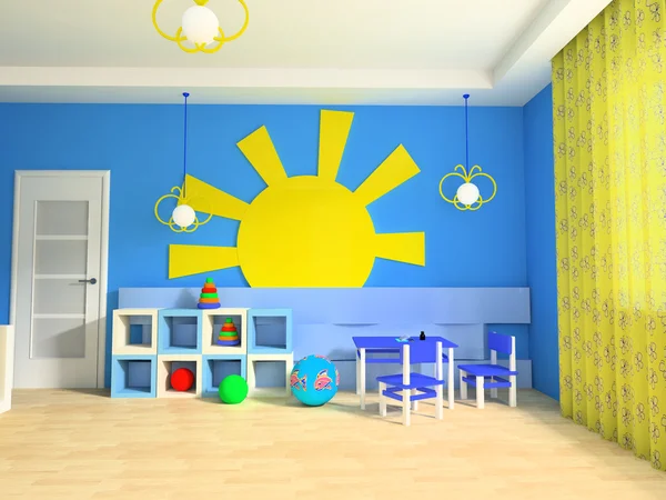 Kinderzimmer lizenzfreie Stockbilder