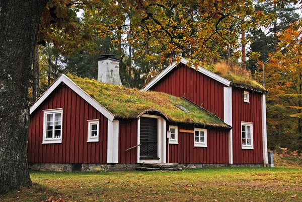 Eski İsveççe'yi evi — Stok fotoğraf
