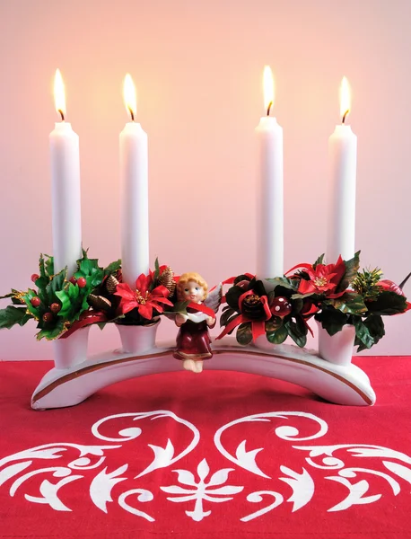 Advent candlestick — Stock Photo, Image