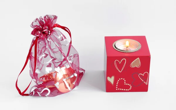 Romantický dárek — Stock fotografie
