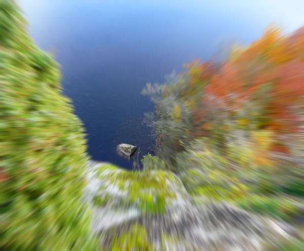 Falling into the abyss — Stock Photo, Image