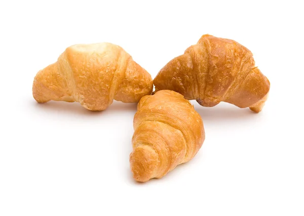 Three croissants — Stock Photo, Image