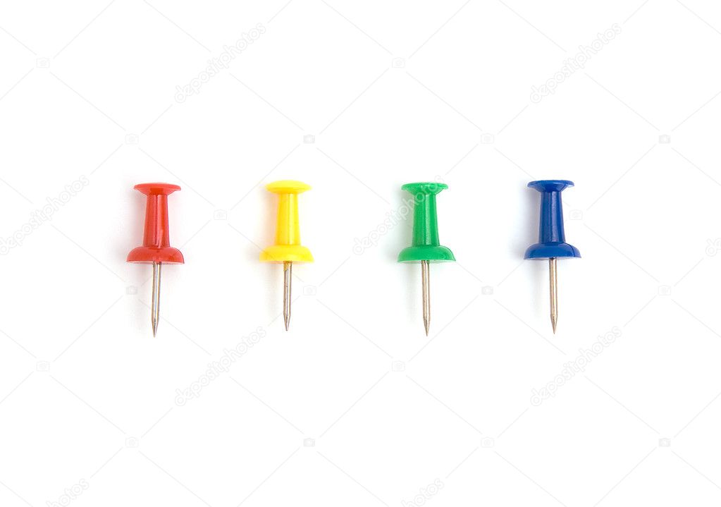 Four color pins