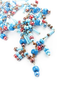 String of glass beads clipart