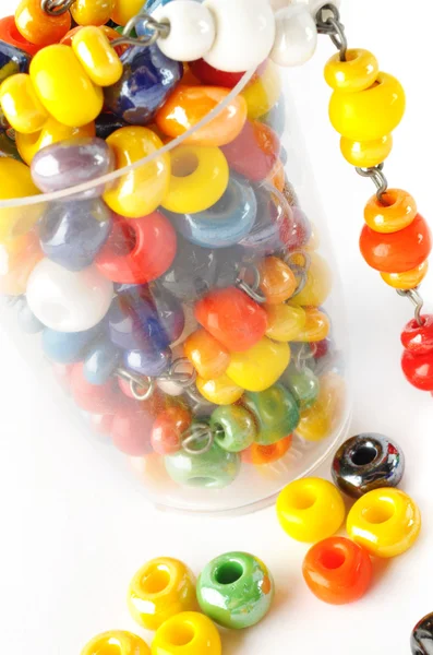 Perline di vetro colorato — Foto Stock