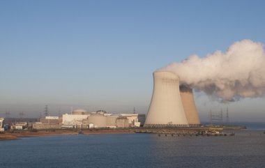 Nuclear plant clipart