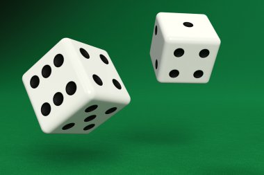 Two dice clipart