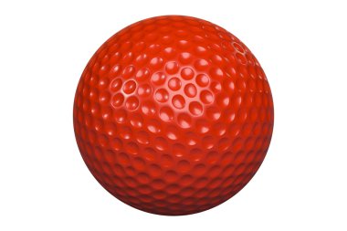 Golfball-IsolatedRed