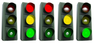 Traffic lights clipart