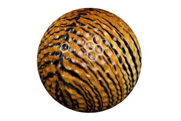 Tigergolfball — Stock fotografie