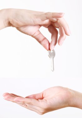 Key hand clipart