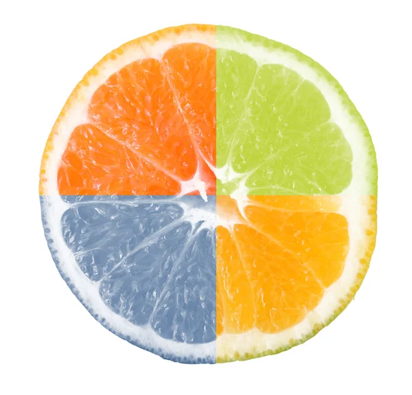 Färger frukt — Stockfoto