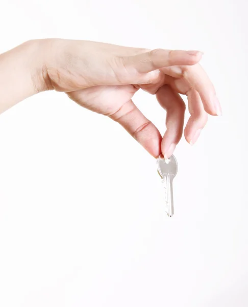 stock image Key with hand