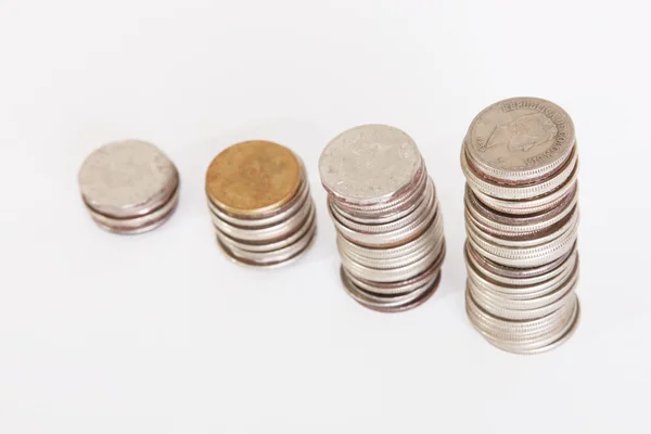 Muchas monedas — Foto de Stock
