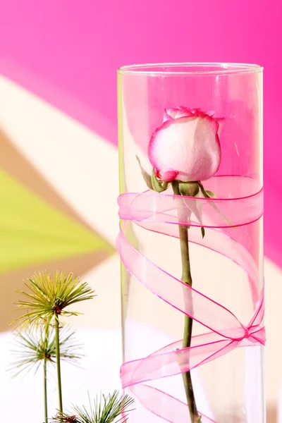 Rosa decoração — Fotografia de Stock