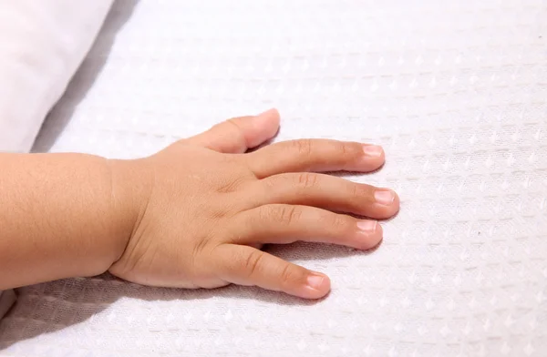 Hand baby — Stockfoto