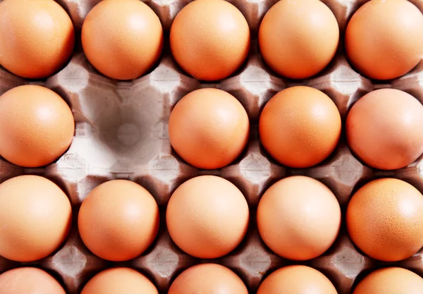 Eier verpacken — Stockfoto