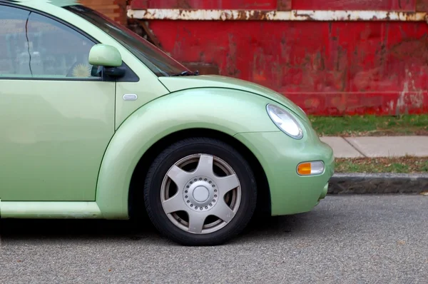 Yeşil böcek araba — Stok fotoğraf