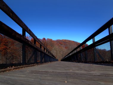 sonbaharda köprü