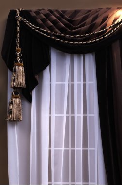 Window Curtains clipart