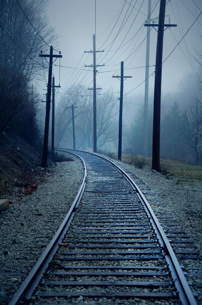Tren de vía — Foto de Stock