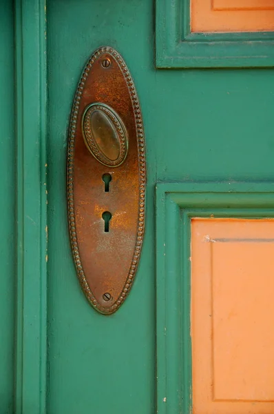 Poignée de porte antique — Photo