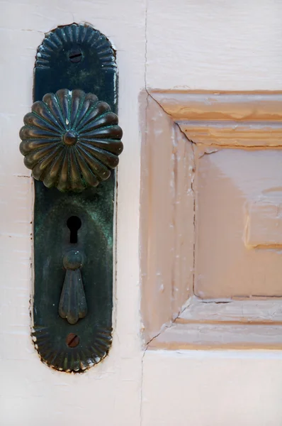 Botão de porta antigo — Fotografia de Stock