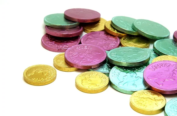 Easter Candy Coins — Stock Photo, Image
