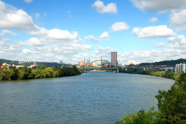 A Cidade dos Três Rios, Pittsburgh — Fotografia de Stock