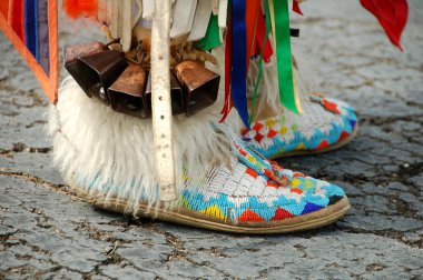 Native American Boots clipart