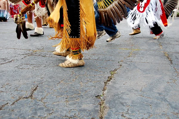 Американських індіанців танцю — стокове фото