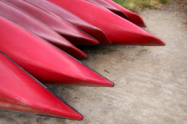 stock image Canoes