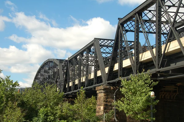 Ponte de metal quente Pittsburgh — Fotografia de Stock