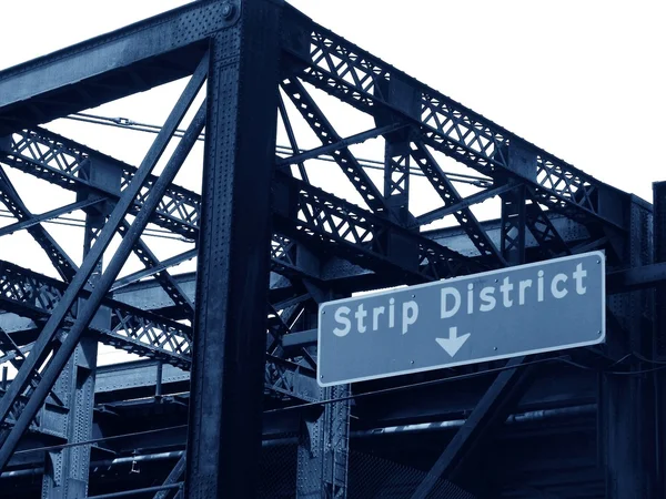 Distretto di Strip Pittsburgh — Foto Stock